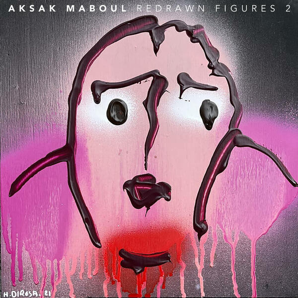 Cover of vinyl record REDRAWN FIGURES 2 by artist MABOUL, AKSAK