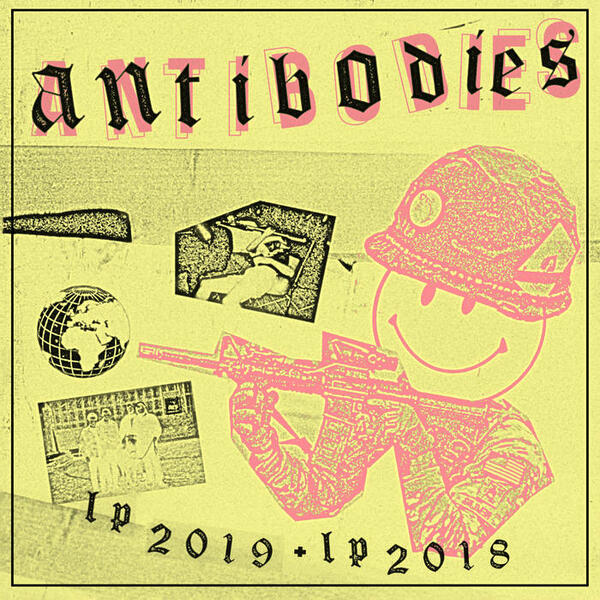 Cover of vinyl record 2019 + 2018 by artist ANTIBODIES