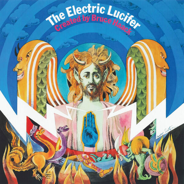 Cover of vinyl record THE ELECTRIC LUCIFER by artist HAACK, BRUCE