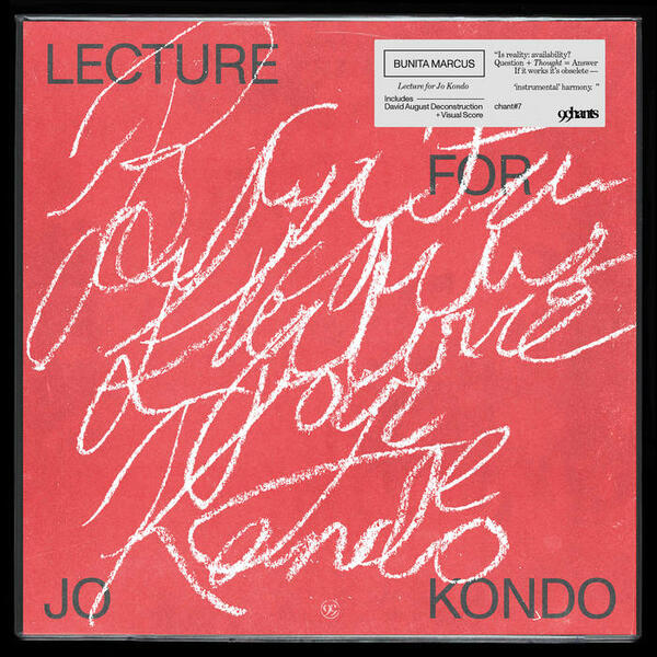 Cover of vinyl record LECTURE FOR JO KONDO by artist MARCUS, BUNITA