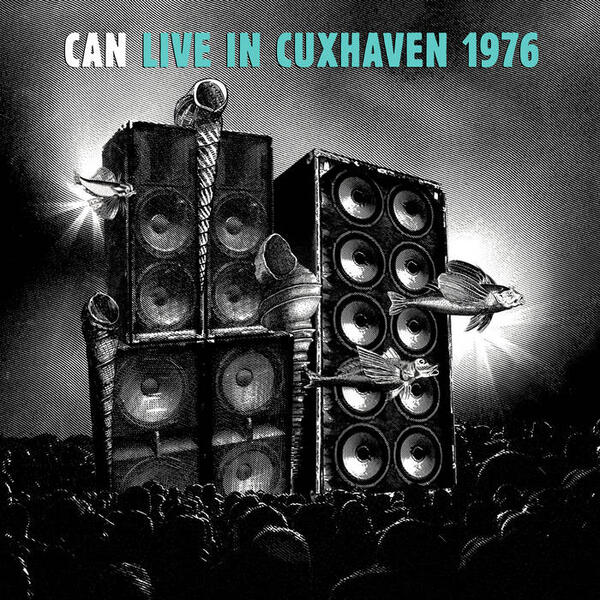 Cover of vinyl record LIVE IN CUXHAVEN 1976 by artist CAN