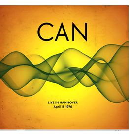 Cover of vinyl record LIVE IN HANNOVER APRIL 11, 1976 by artist CAN