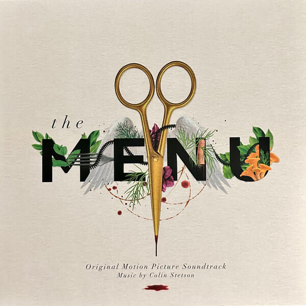 Cover of vinyl record The Menu (Original Motion Picture Soundtrack) by artist STETSON, COLIN