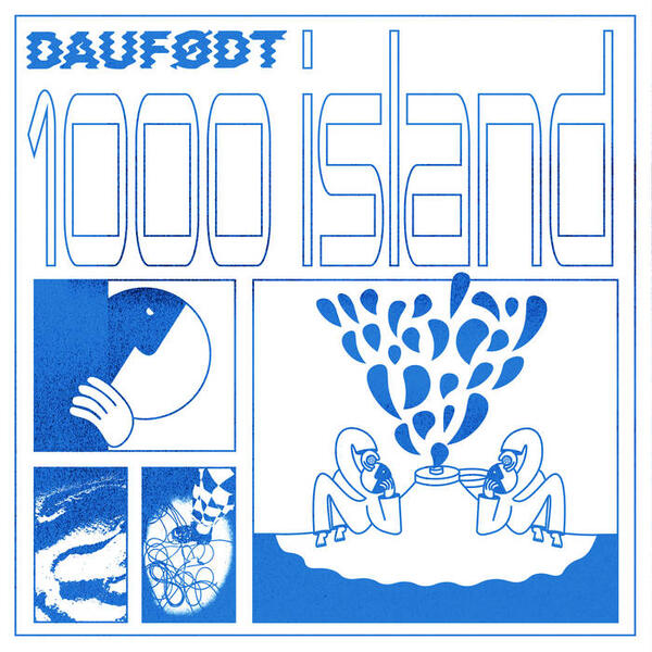 Cover of vinyl record 1000 ISLAND - (COLOURED VINYL) by artist DAUFODT