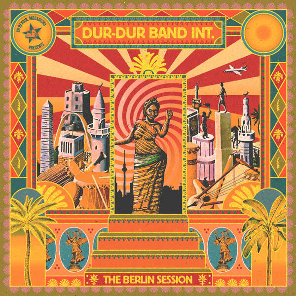 Cover of vinyl record THE BERLIN SESSION by artist DUR DUR BAND