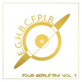 Cover of vinyl record FOUR SATELLITES VOL.1 by artist EARTH GIRL HELEN BROWN