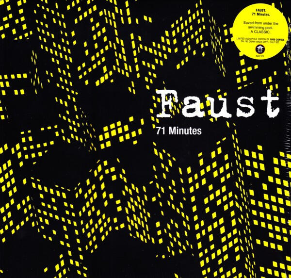 Cover of vinyl record 71 MINUTES by artist FAUST