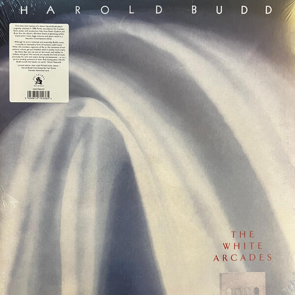 Cover of vinyl record THE WHITE ARCADES by artist BUDD, HAROLD