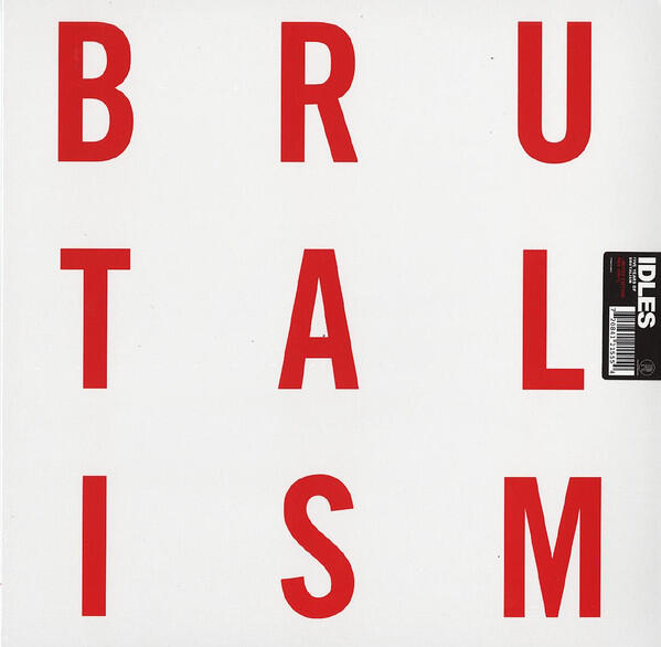 Cover of vinyl record BRUTALISM by artist IDLES