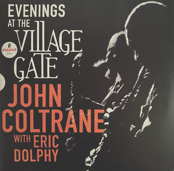 Cover of vinyl record EVENINGS AT THE VILLAGE GATE by artist COLTRANE, JOHN