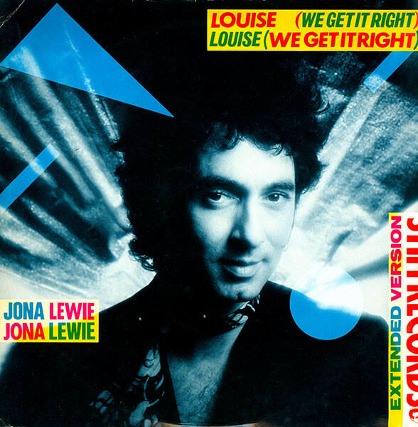 Cover of vinyl record LOUISE (WE GET IT RIGHT) by artist LEWIE, JONA
