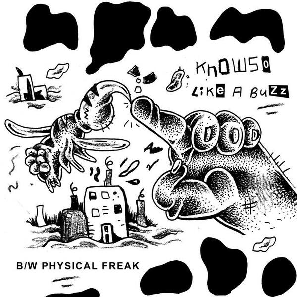 Cover of vinyl record LIKE A BUZZ by artist KNOWSO