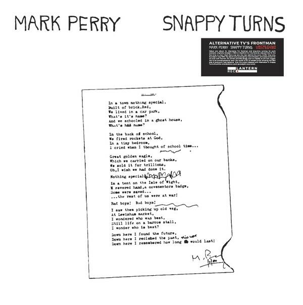 Cover of vinyl record SNAPPY TURNS - (CLEAR VINYL) by artist PERRY, MARK