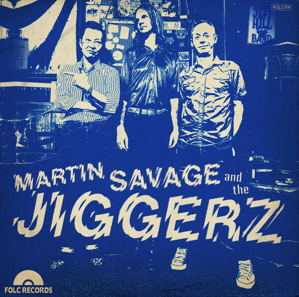 Cover of vinyl record GET AWAY by artist MARTIN SAVAGE & THE JIGGERZ