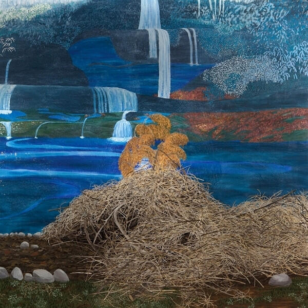 Cover of vinyl record AT THE DAM by artist LATTIMORE, MARY