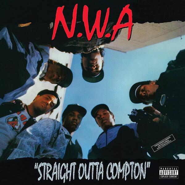Cover of vinyl record STRAIGHT OUTTA COMPTON by artist N.W.A.