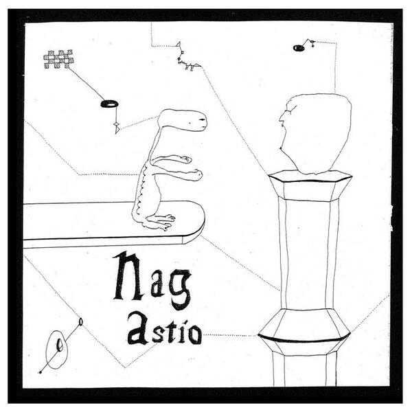 Cover of vinyl record SPLIT by artist NAG / ASTIO