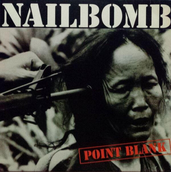 Cover of vinyl record POINT BLANK by artist NAILBOMB