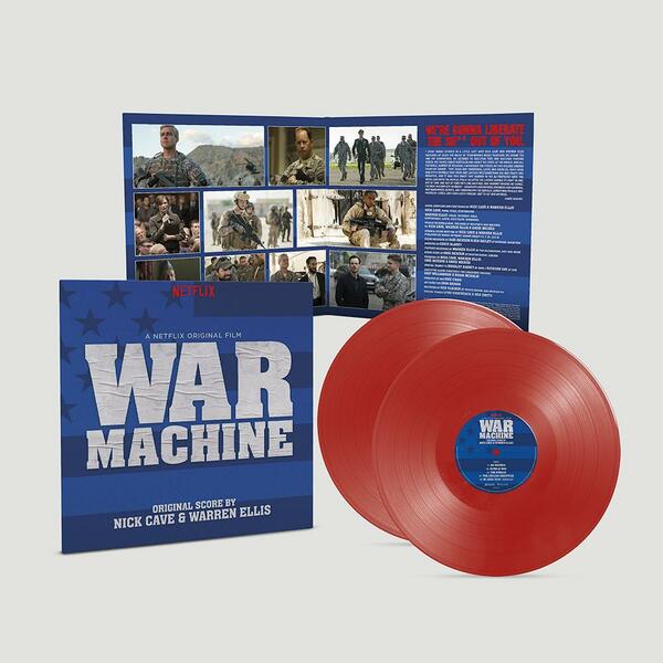 Cover of vinyl record WAR MACHINE by artist CAVE, NICK & WARREN ELLIS