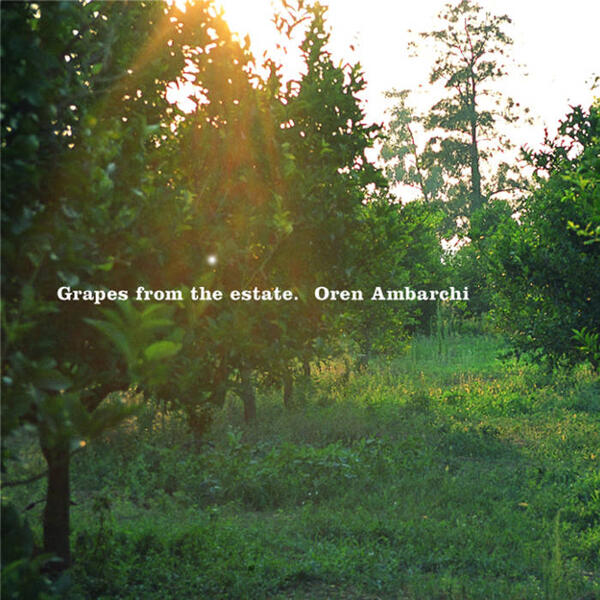 Cover of vinyl record GRAPES FROM THE ESTATE by artist AMBARCHI, OREN