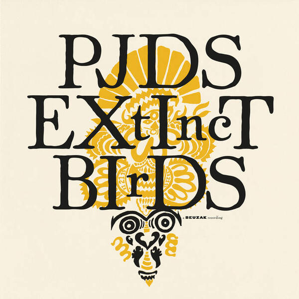 Cover of vinyl record EXTINCT BIRDS by artist PJDS