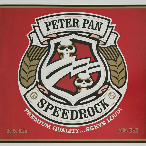 Cover of vinyl record PREMIUM QUALITY ... SERVE LOUD ! by artist PETER PAN SPEEDROCK