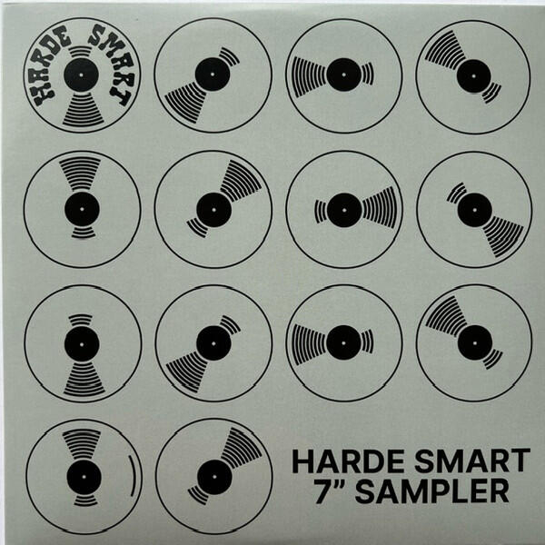 Cover of vinyl record Harde Smart 7” Sampler by artist Rob Glotzbach / Joost Belinfante