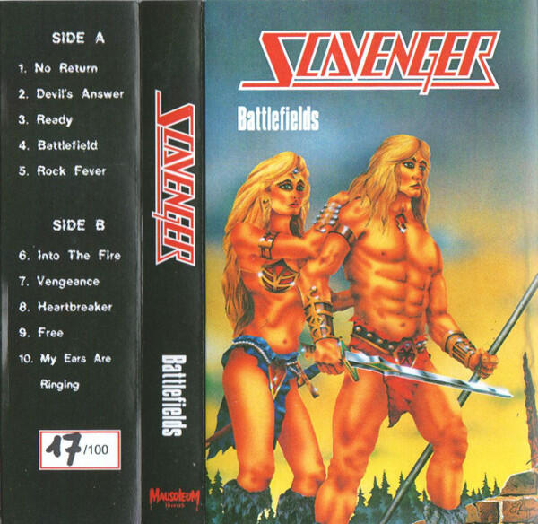 Cover of vinyl record BATTLEFIELDS by artist SCAVENGER