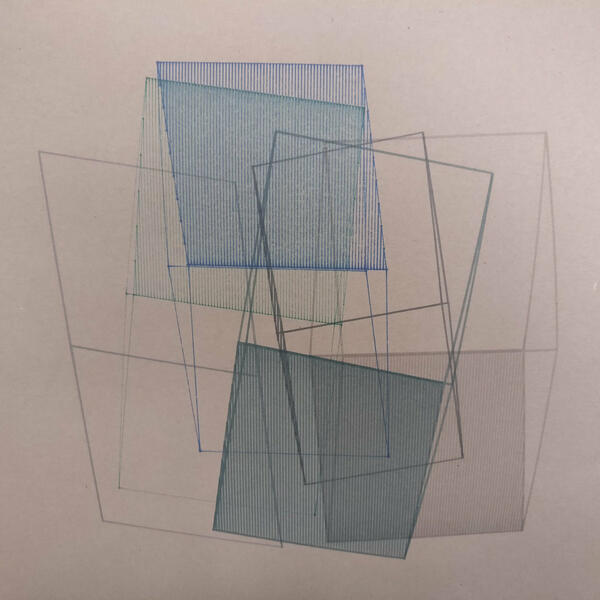 Cover of vinyl record CUTS OF THE HYPERVCUBE by artist SONDERVAN