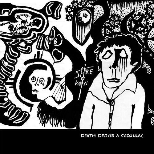 Cover of vinyl record DEATH DRIVES A CADILLAC by artist SPIKE IN VAIN