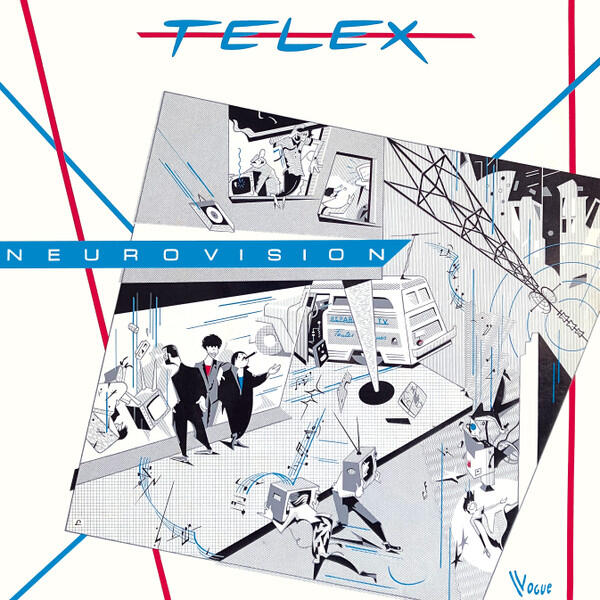 Cover of vinyl record NEUROVISION by artist TELEX