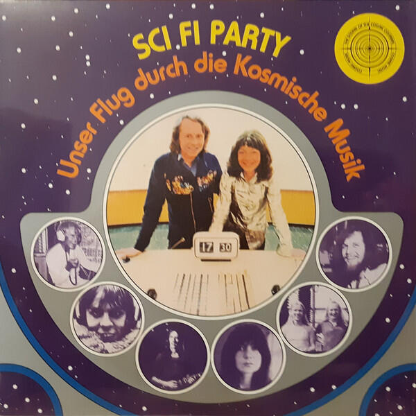 Cover of vinyl record SCI FI PARTY by artist COSMIC JOKERS