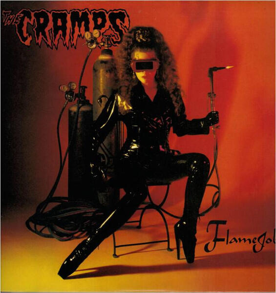 Cover of vinyl record FLAMEJOB by artist CRAMPS