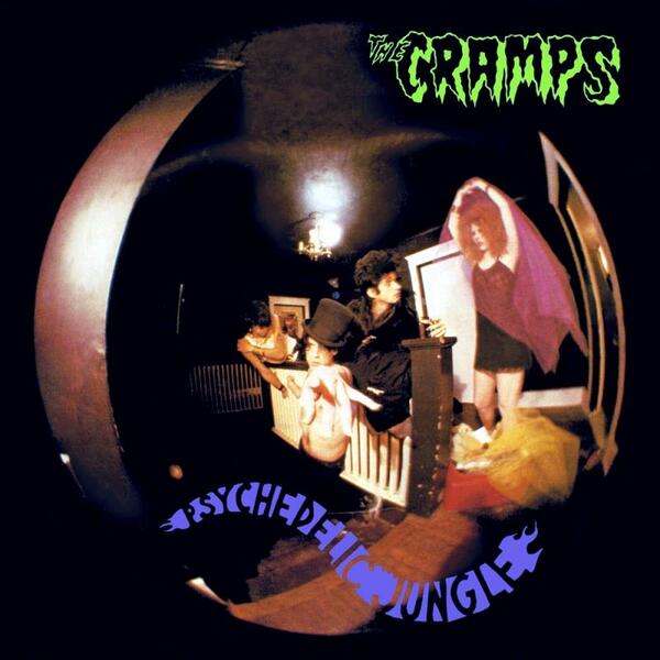 Cover of vinyl record PSYCHEDELIC JUNGLE - (PURPLE VINYL) by artist CRAMPS