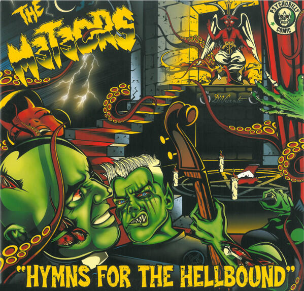Cover of vinyl record HYMNS FOR THE HELLBOUND by artist METEORS, THE