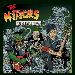 Cover of vinyl record THESE EVIL THINGS by artist METEORS, THE