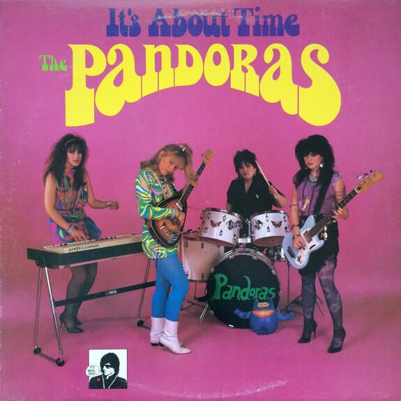 Cover of vinyl record IT'S ABOUT TIME by artist PANDORAS