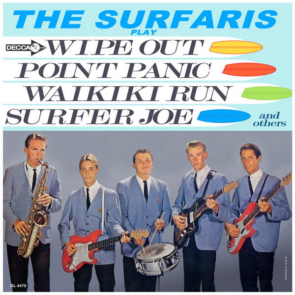 Cover of vinyl record PLAY by artist SURFARIS