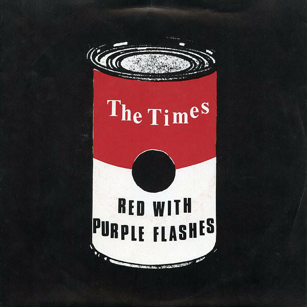 Cover of vinyl record RED WITH PURPLE FLASHES by artist TIMES