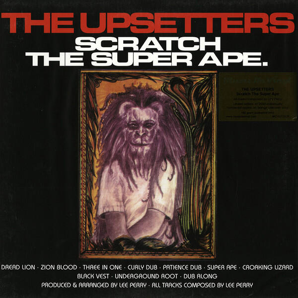 Cover of vinyl record SCRATCH THE SUPER APE by artist UPSETTERS