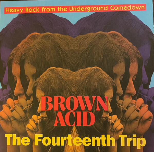 Cover of vinyl record BROWN ACID :THE FOURTEENTH TRIP by artist VARIOUS ARTISTS