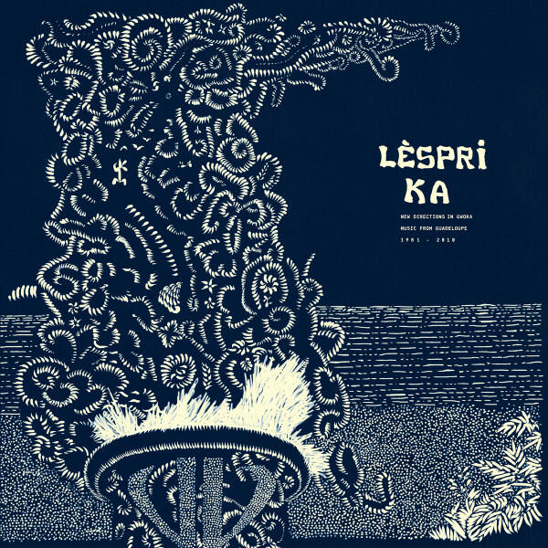 Cover of vinyl record LESPRI KA: NEW DIRECTIONS IN GWOKA MUSIC FROM GUADELOUPE 1981-2010 by artist VARIOUS ARTISTS