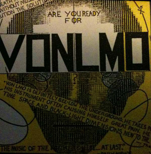 Cover of vinyl record BE YOURSELF by artist VON LMO