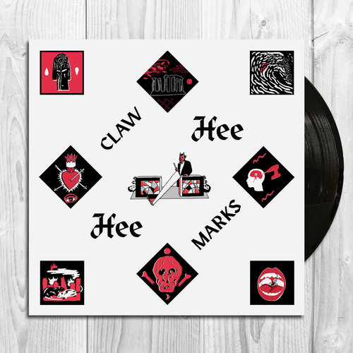 Cover of vinyl record HEE HEE by artist CLAW MARKS