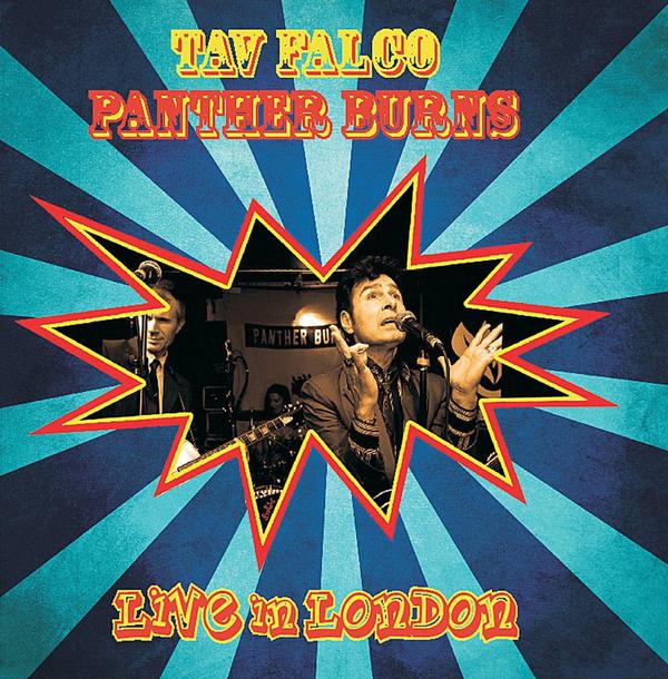 Cover of vinyl record live in london by artist FALCO, TAV -PANTHER BURNS