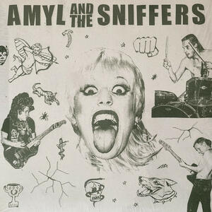 Cover of vinyl record AMYL & THE SNIFFERS by artist 