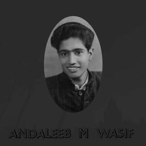 Cover of vinyl record ANDALEEB M. WASIF by artist 
