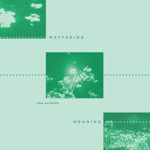 Cover of vinyl record MATTERING AND MEANING by artist 