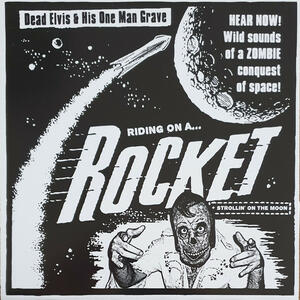 Cover of vinyl record RIDING ON A ... ROCKET by artist 