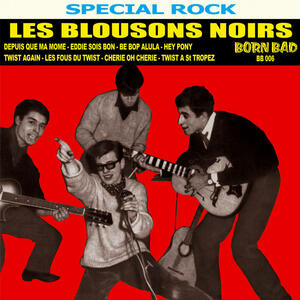 Cover of vinyl record LES BLOUSONS NOIRS 1961-1962 by artist 
